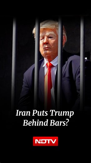 Trump Behind Bars? Iran Puts 'Jailed' US President On Display In Tehran