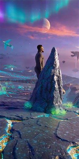 This behind-the-scenes clip reveals how alien worlds in movies are created. The actor walks slowly on a flat green floor with foam rocks and motion markers, while practical light panels shift colors to guide realistic lighting. In post-production, VFX artists replace everything with alien terrain—strange skies, floating rocks, and distant creatures—turning a simple set into an entirely new planet. ⚠️ This content is for entertainment and educational purposes only and does not violate copyright. 
