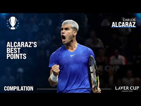 Carlos Alcaraz's Best Points at Laver Cup
