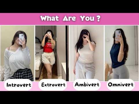 Are You an Introvert, Extrovert, Ambivert or Omnivert | Aesthetic Personality Quiz |