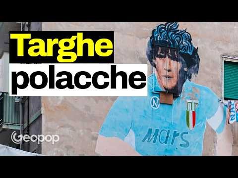 La spiegazione del meccanismo delle targhe polacche a Napoli