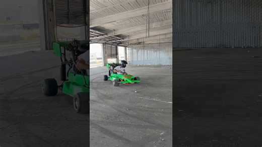 Twin turbo go kart