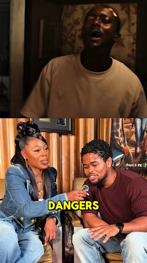Interviewing Wanda and Leon (Gail Bean and Isaiah John) for their spinoff show The Drop: A Snowfall Saga #hulu #snowfall