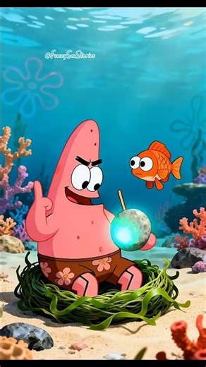 Patrick Found an ALIEN Egg?! 👽🥚 #patrick #funny #anime #viralvideo #youtubeshorts #foryou