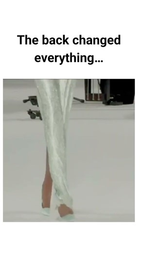 “Timeless from the front… / …unforgettable from the back.” ✨️❤️