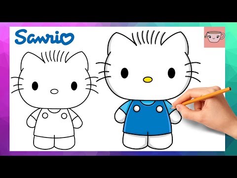 How To Draw Dear Daniel | Sanrio Easy Drawing Tutorial