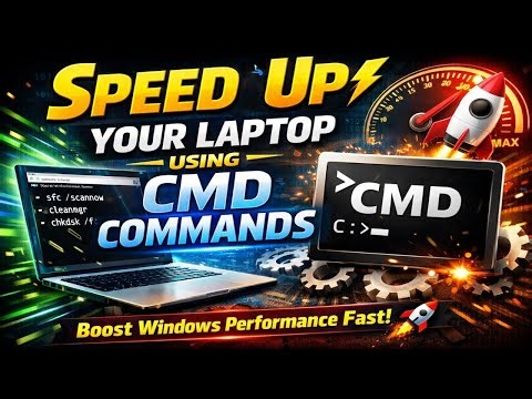 10 command CMD speed your PC,Laptop Slow? Use These CMD Commands to Speed Up Your PC (100% Working)