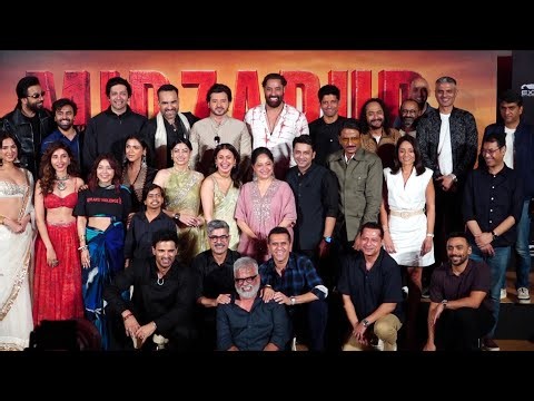 Mirzapur The Movie GRAND trailer launch | Ali Fazal | Pankaj Tripathi | Divyendu Sharma |Ravi Kishan