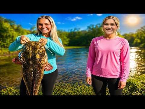 I finally caught a river monster! My biggest fish ever!