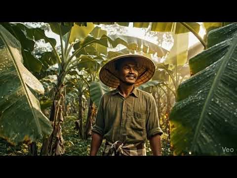 So Satisfying Banana Harvest ASMR 🍌 Hear Every Cut & Drop!