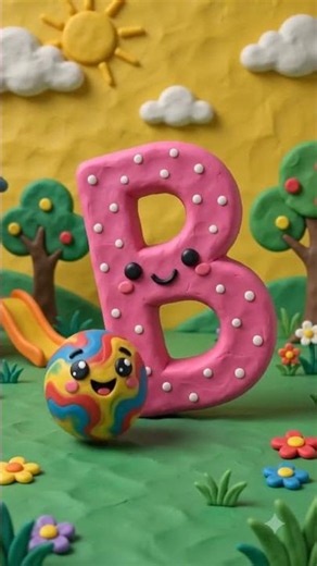 B for Ball 🏀 | ABC Learning for Kids | Claymation Alphabet Video | Preschool Educational Animation