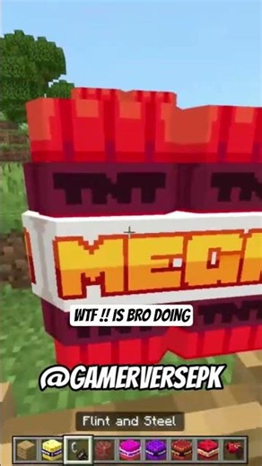 1000 TNT Explosion Almost Crashed My PC 😱💣 #minecraft