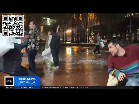 CBS SF Pillow Fight Segment 2024