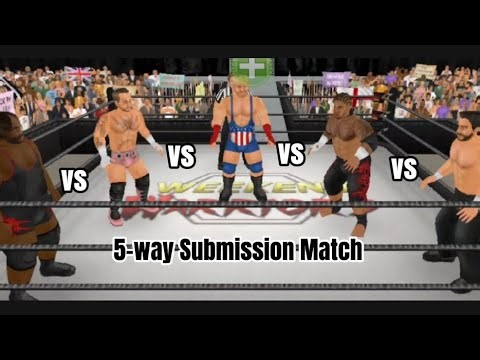 Mark Henry vs CM Punk vs Jack Swagger vs Umaga vs Steve Blackman | 5-Way Submission Match