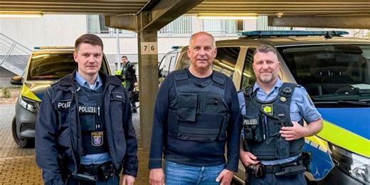 Große ON-Reportage: Mit Innenminister Poseck auf Streife bei der Polizei Fulda