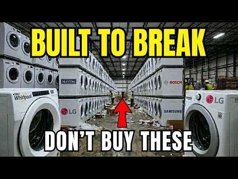 90% of Washing Machines Break Within 3 Years, EVEN YOURS - Trust ONLY These Brands