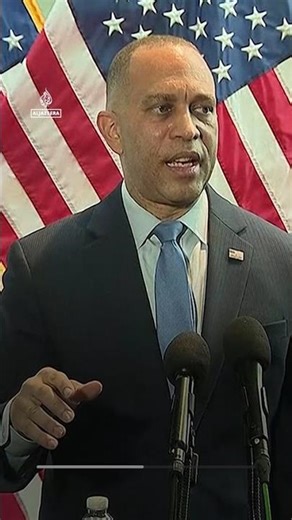 Top Democrat in US House slams Trump’s ‘reckless war of choice’ | AJ #shorts