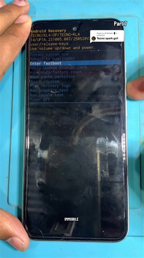 Replying to @IM Mobile 📱 how to tecno spark go 1 hard reset screen password remove without PC ✅ #IMMOBILE🥰