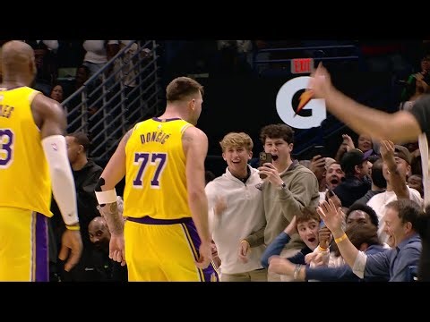 Luka Doncic hit an IMPOSSIBLE shot 😭 INSANE DAGGER vs Pelicans