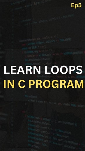Avani Hiranandani | Coding & AI Educator on Instagram: "Comment “Pattern” to get the secret learning website link in your DM. This is Part 5 of my C programming series. In this reel, I explain for loop, while loop, and do while loop in C programming with clear logic and execution flow. Also sharing a pattern based DSA learning method that actually makes problem solving easy. Save this for exams. Follow for the next part. loops in c programming, for loop in c, while loop in c, do while loop in c,