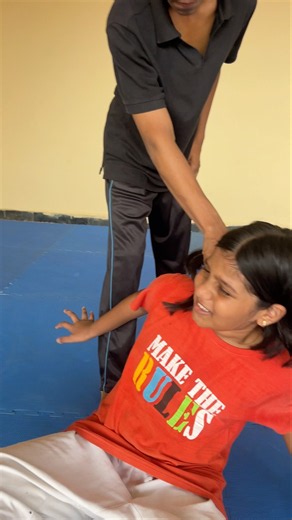 Hair Pull Self-Defense Escape Technique While Sitting | Street Safety Tutorial #HairPullEscape