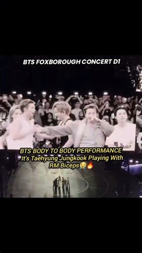 BTS BODY TO BODY PERFORMANCE BTS BOSTON CONCERT