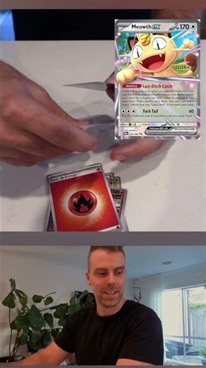 Meowth ex Pull From Perfect Order!