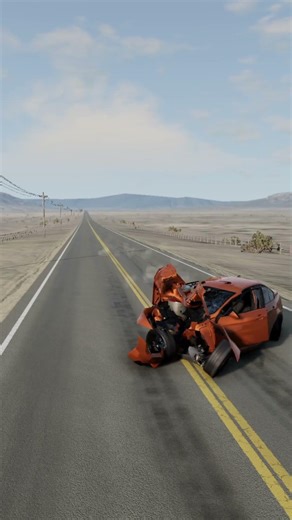 BMW M3 Crash Test 💥 250 KM/H Survival