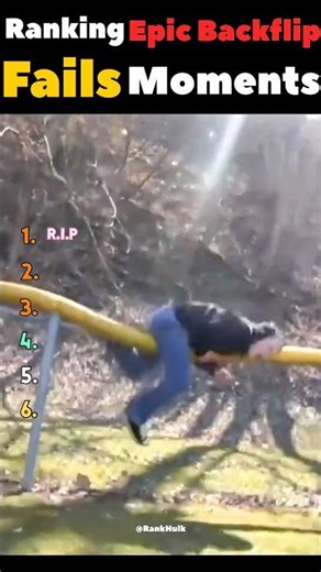 Ranking The Most Painful Backflip Fails Ever Caught Moments