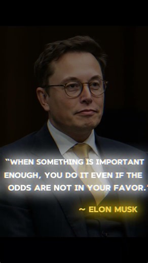 🔥 “When Something Is Important…” – Elon Musk Motivation Speech 🚀 #motivation