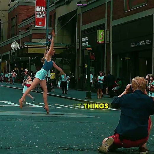 Insane Street Ballet Challenge In The Middle Of The City! 😱@jordanmatter