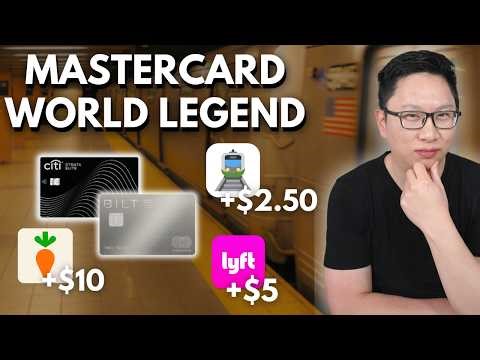 NEW Mastercard World Legend: Visa Infinite Competitor | Bilt Palladium, Citi Strata Elite