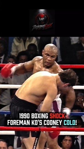 ​George Foreman vs. Gerry Cooney: Highlights 🥊 #boxing #shorts #new