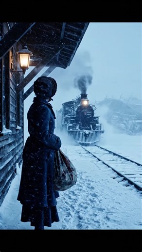 🚂 "YOU NEED A HOME, AND WE NEED A MOMMY," THE LITTLE GIRL TOLD THE STRANDED MAIL-ORDER BRIDE. 💔❄️ In the bitter winter of 1887, Linda Witford stepped off a train in the Dakota Territory with nothing but a carpet bag and a broken promise. Her fiancé, Walter Briggs, was nowhere to be found, leaving her alone on an icy platform as the last train disappeared into the blizzard. Just as despair began to set in, two small figures emerged from the swirling snow: a girl with bare hands and a chattering
