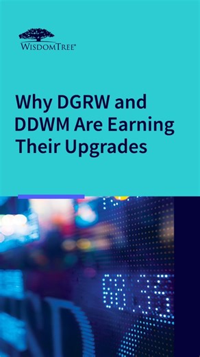 Morningstar upgraded two WisdomTree strategies, highlighting a disciplined, risk-aware approach. The WisdomTree U.S. Quality Dividend Growth Fund (DGRW) and WisdomTree Dynamic International Equity Fund (DDWM) earned 4- and 5-star ratings. Learn more: https://t.co/vFrYWBWweQ