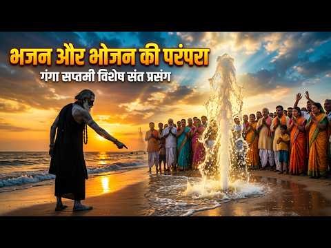 भजन और भोजन की परंपरा : गंगा सप्तमी विशेष संत प्रसंग !