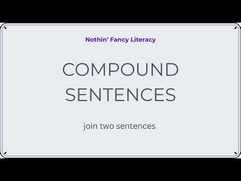 Compound Sentences | Learn How to Join Two Sentences | English Grammar Lesson
