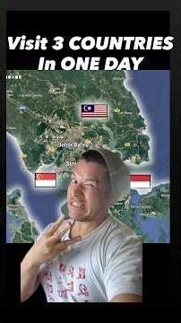 Wants to visit 3 countries in one day? Try this!