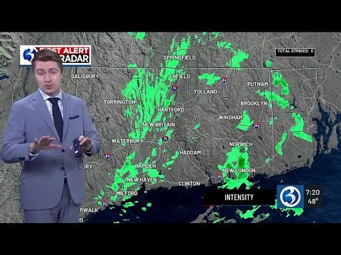 FORECAST: Rain ends, temps turn cooler
