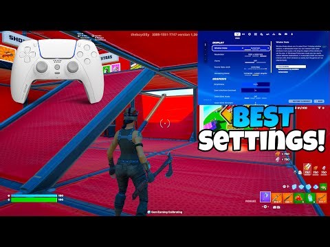 Fortnite 3v3v3v3 Go Goated Zone Wars🐐Gameplay + *NEW* BEST Controller Settings For Fortnite! 🎮