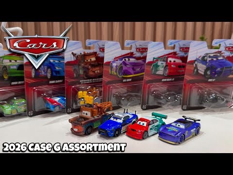 2026 Disney Cars Diecast Case G Highlights Unboxing & Review: The Final Red Packaging Assortment?