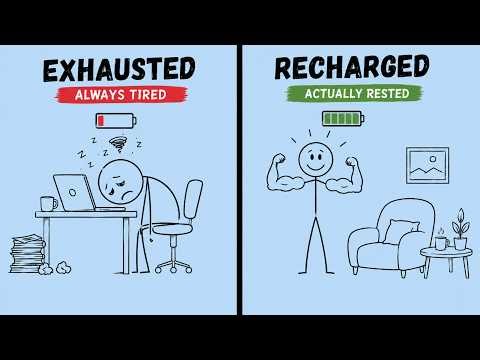 Why You’re Always Tired And How to Actually Rest