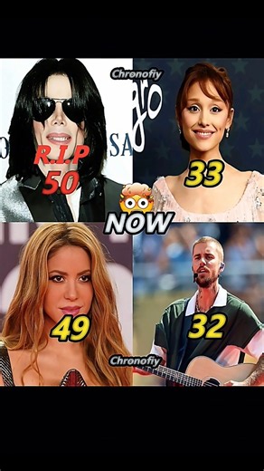 Michael Jackson x Ariana x Shakira x Bieber: THEN vs NOW Evolution 🎤🔥 #Shorts