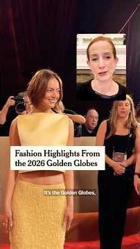 Fashion Highlights From the 2026 Golden Globes