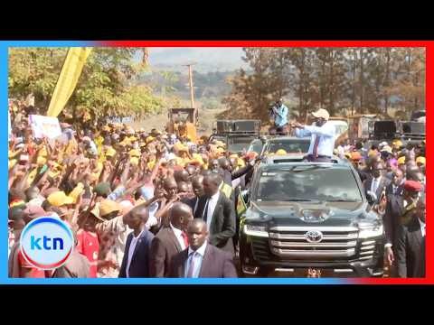 Ruto attacks Kalonzo in Machakos, accuses him of lacking ideas to transform Kenya
