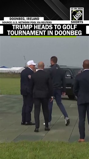 Donald Trump heads to Doonbeg golf tournament after meeting Ireland’s President Connolly, PM Martin