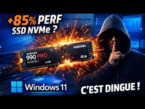 +85% NVMe SSD PERFORMANCE? I tested this Windows 11 "Hack" to optimize performance (It's insane!)