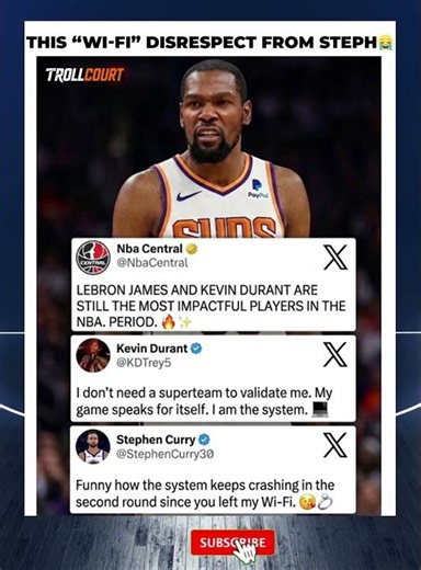 Steph Curry Just Hit KD With the Wi-Fi Roast of the Year 😭💀#stephcurry #kd #shorts