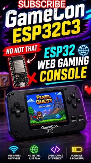 ESP32 gaming console🖥️🖥️🖥️