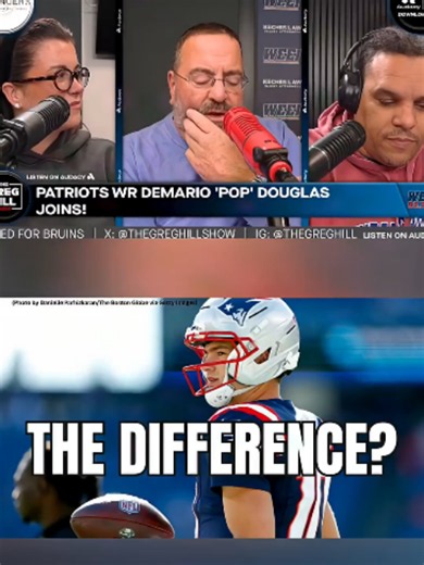 Pop Douglas admits he wanted the end zone so bad it got him in trouble. Is he just doing too much? @WEEI